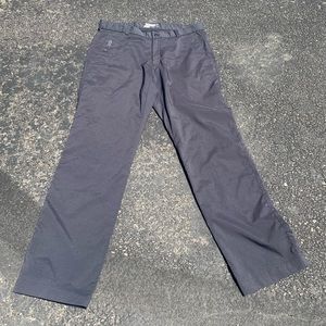 Nike Golf Tour Performance Pants 34x32 (35x32) Navy Dri-Fit Swoosh Chino Stretch